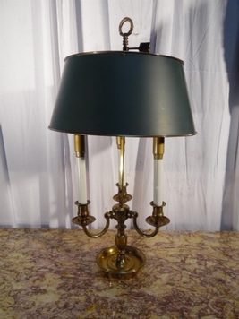 lampe bouillotte en bronze 