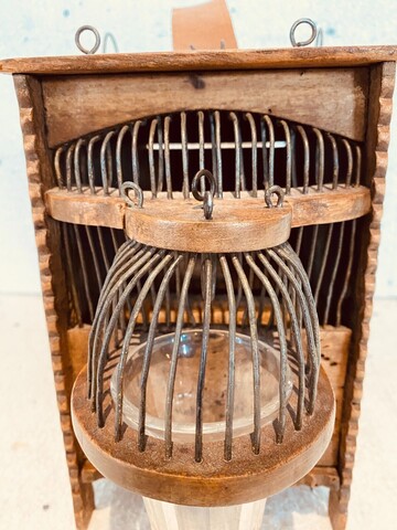 cage à oiseaux de concours pour oiseaux pinsons . XX siècle .